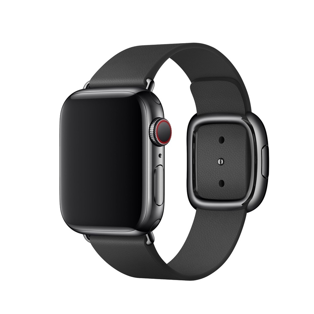 Apple Watch Band Black Modern Buckle Small